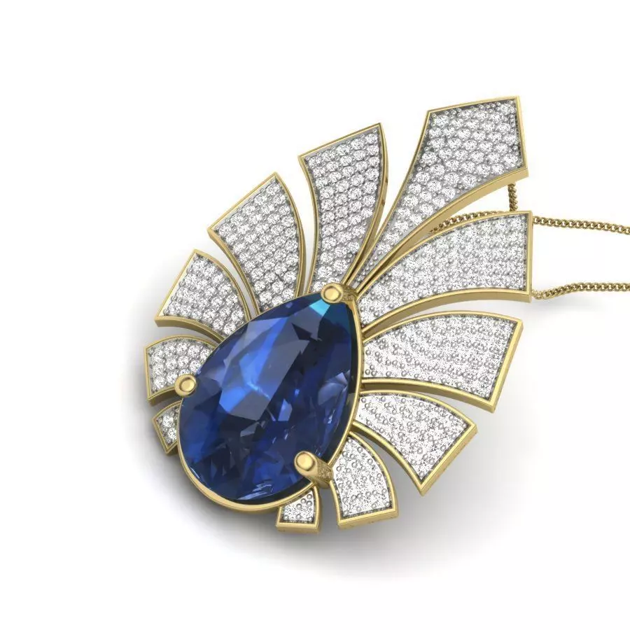 Women pendant 3dm render detail 3D print model 3D print model_0