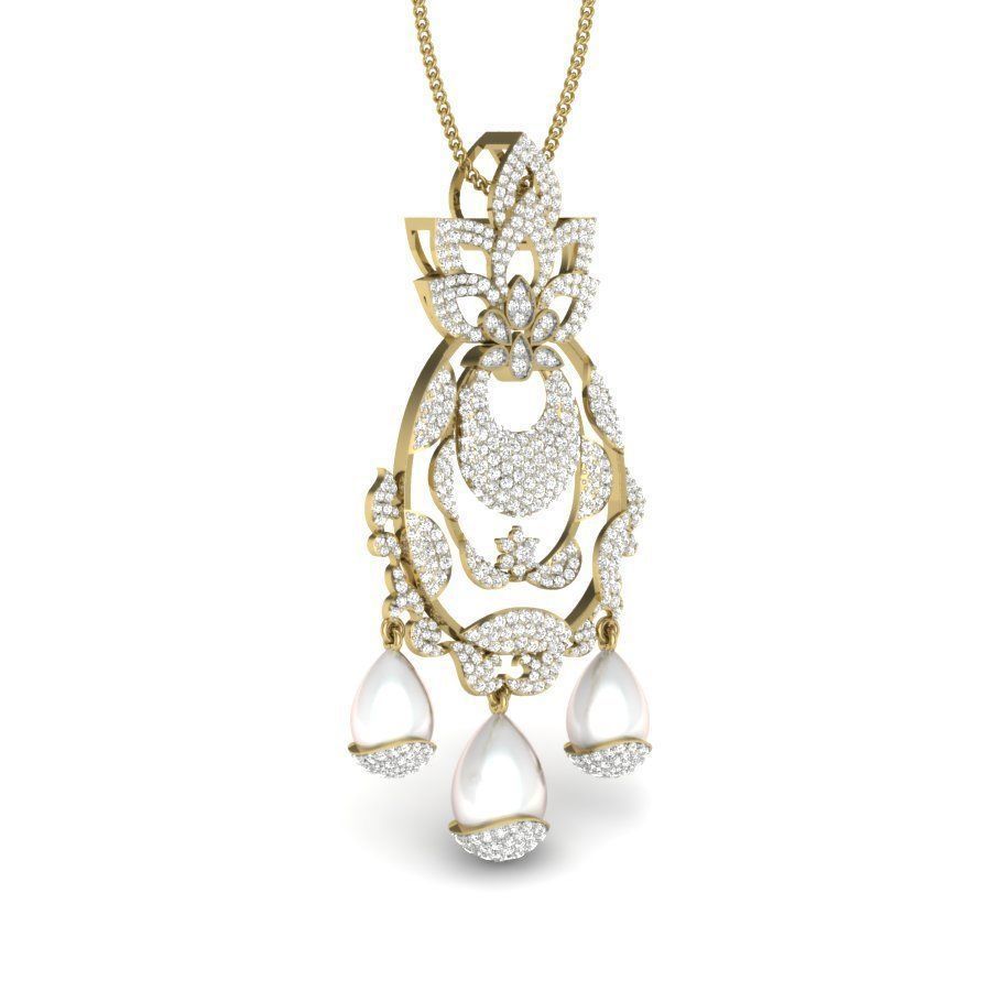 Women pendant 3dm render detail 3D print model 3D print model_2