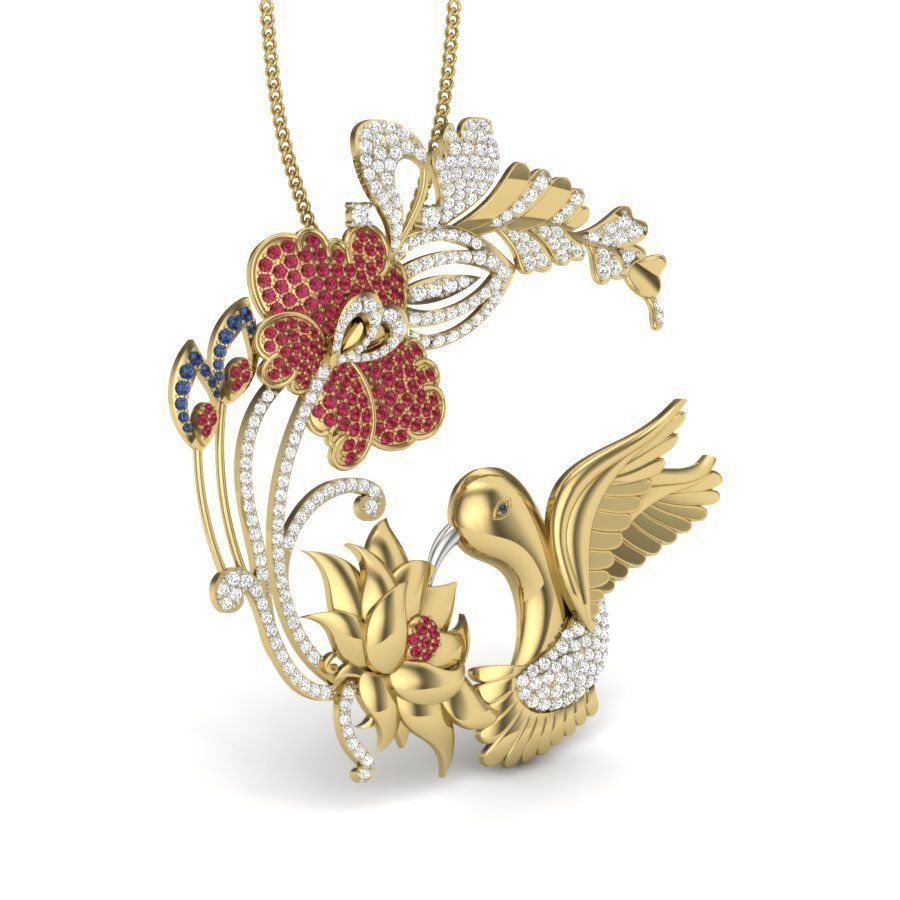 Women pendant 3dm render detail 3D print model 3D print model_3