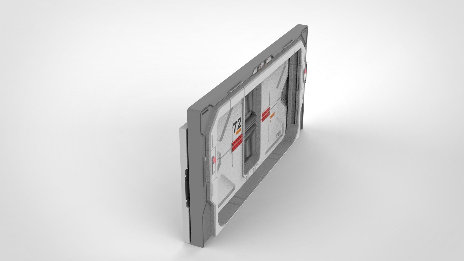 sci fi door 21 3D model_9