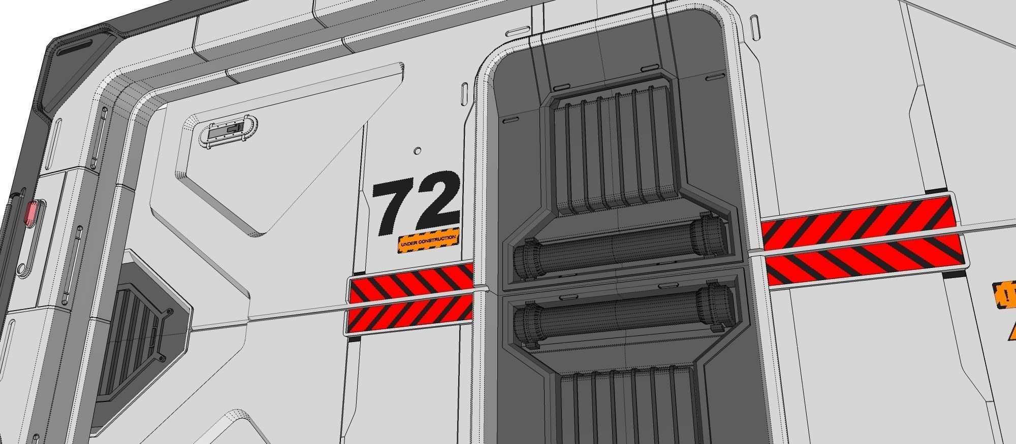 sci fi door 21 3D model_22