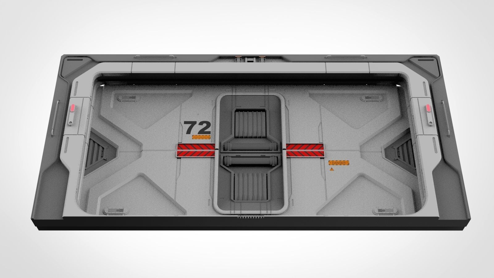 sci fi door 21 3D model_5