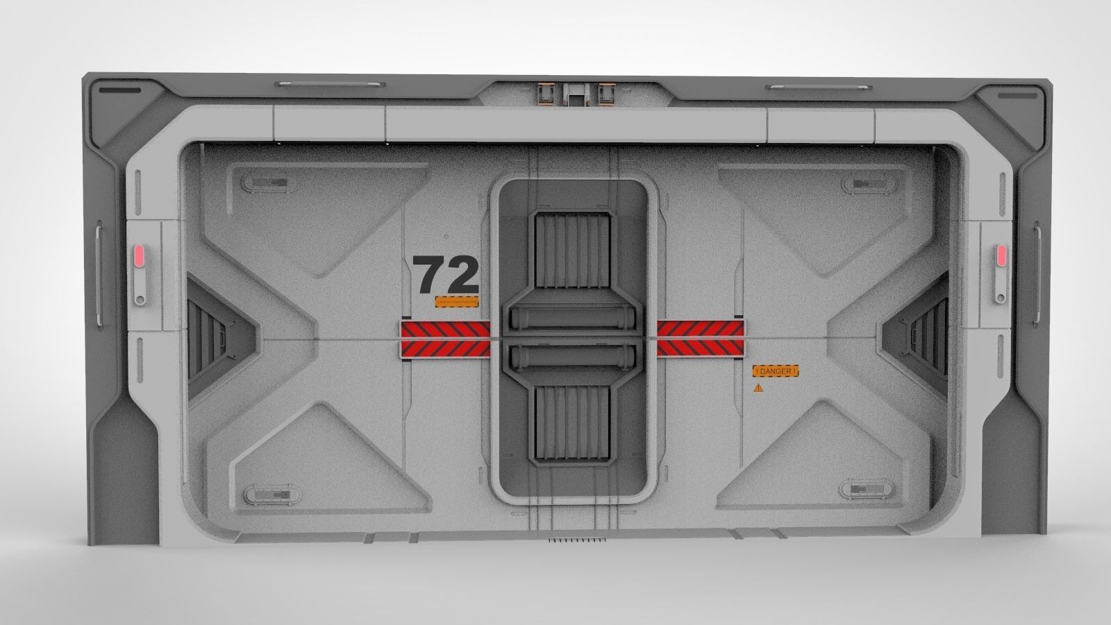 sci fi door 21 3D model_3