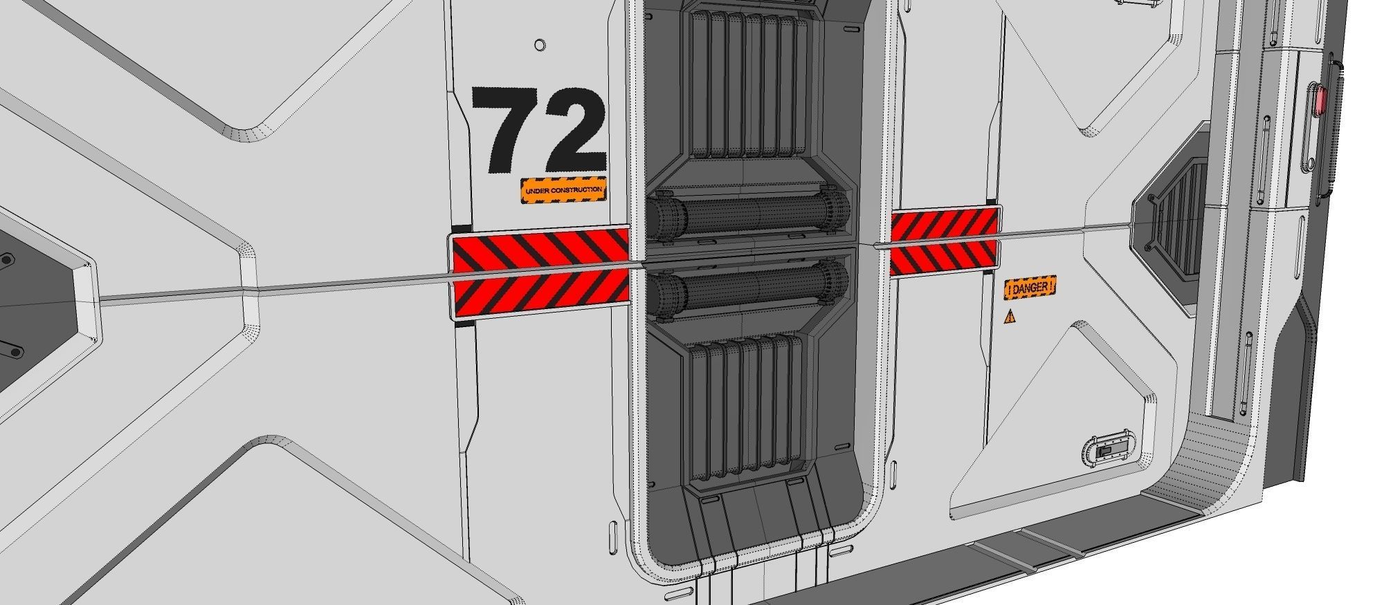 sci fi door 21 3D model_23