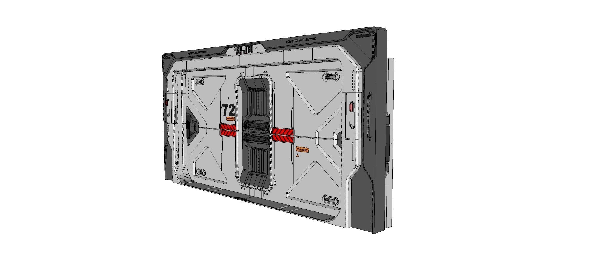 sci fi door 21 3D model_21