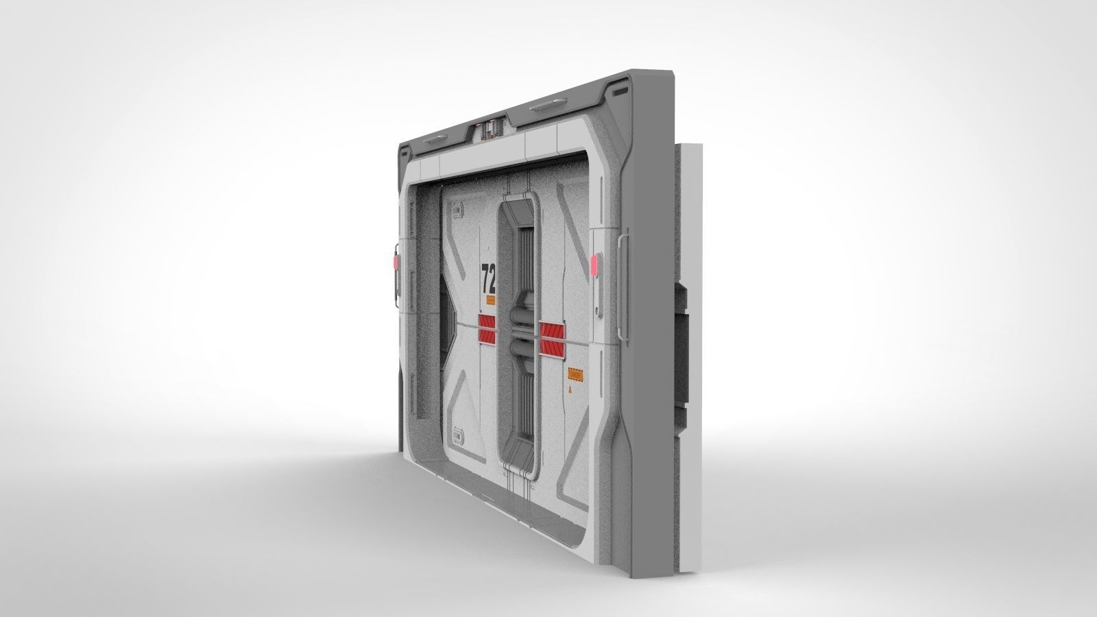 sci fi door 21 3D model_8