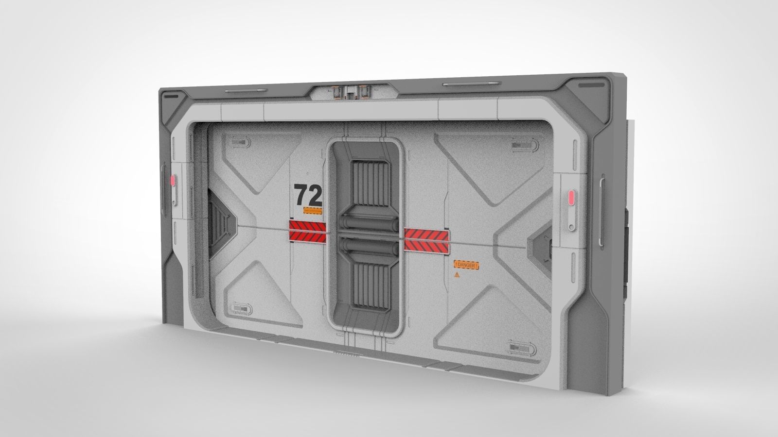 sci fi door 21 3D model_7