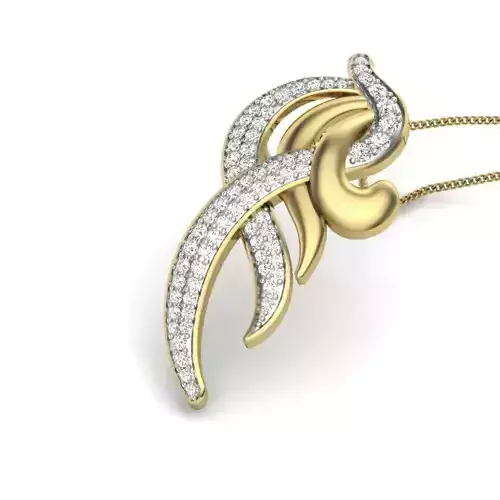 Women pendant 3dm render detail 3D print model