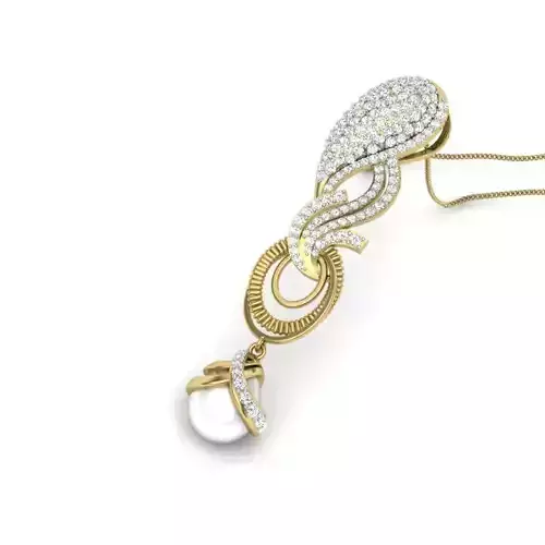 Women pendant 3dm render detail 3D print model