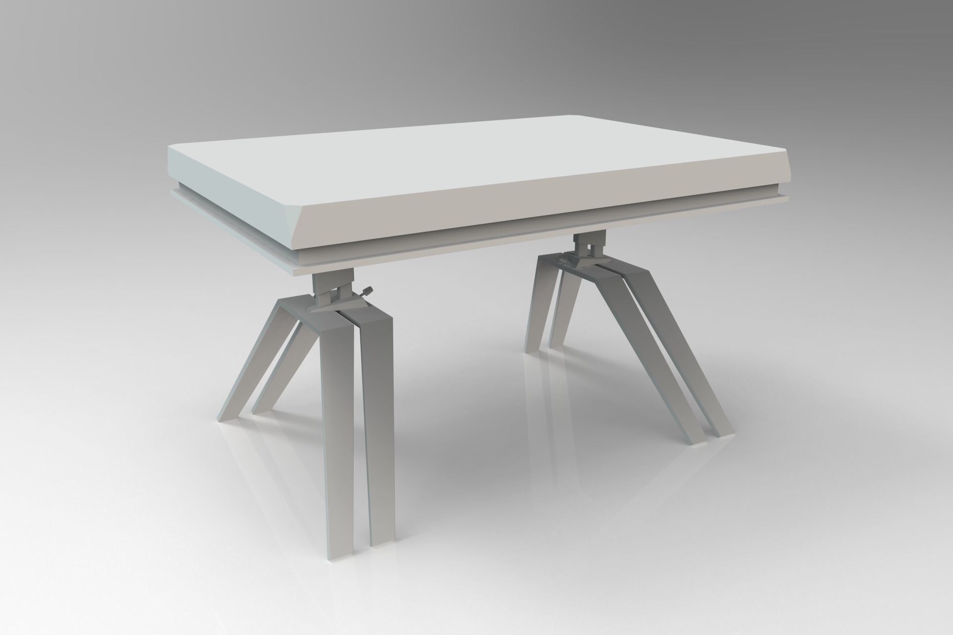 The SCI-FI table Free 3D model_2