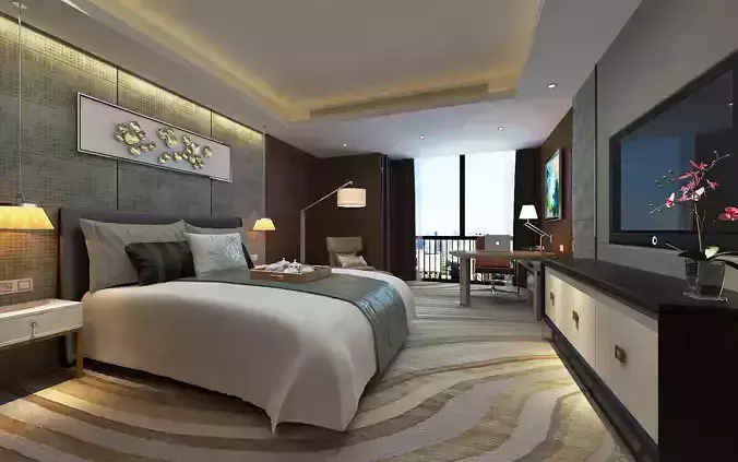Modern Luxury Hotel Room Design