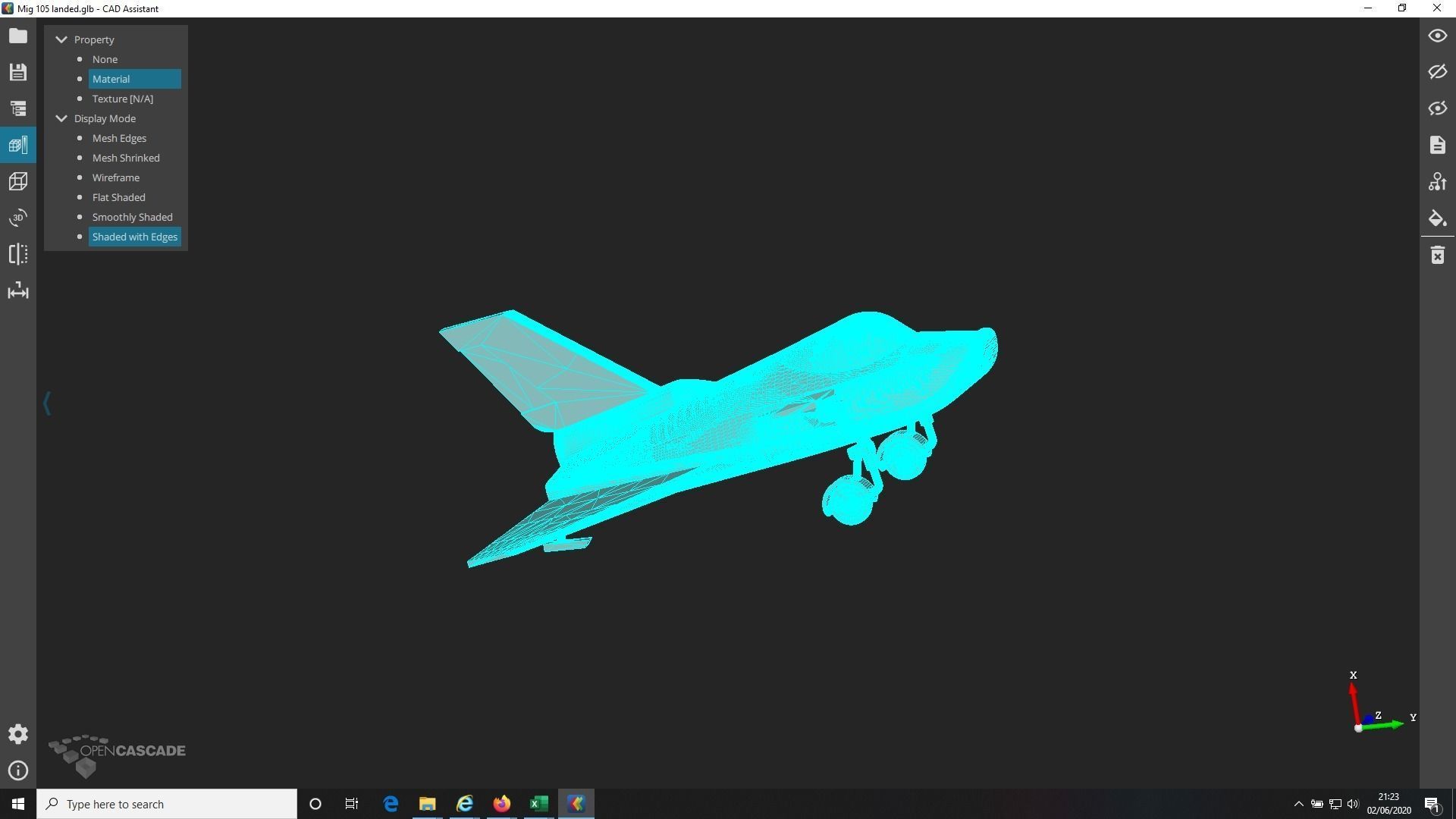 Mig 105 3D print model_1