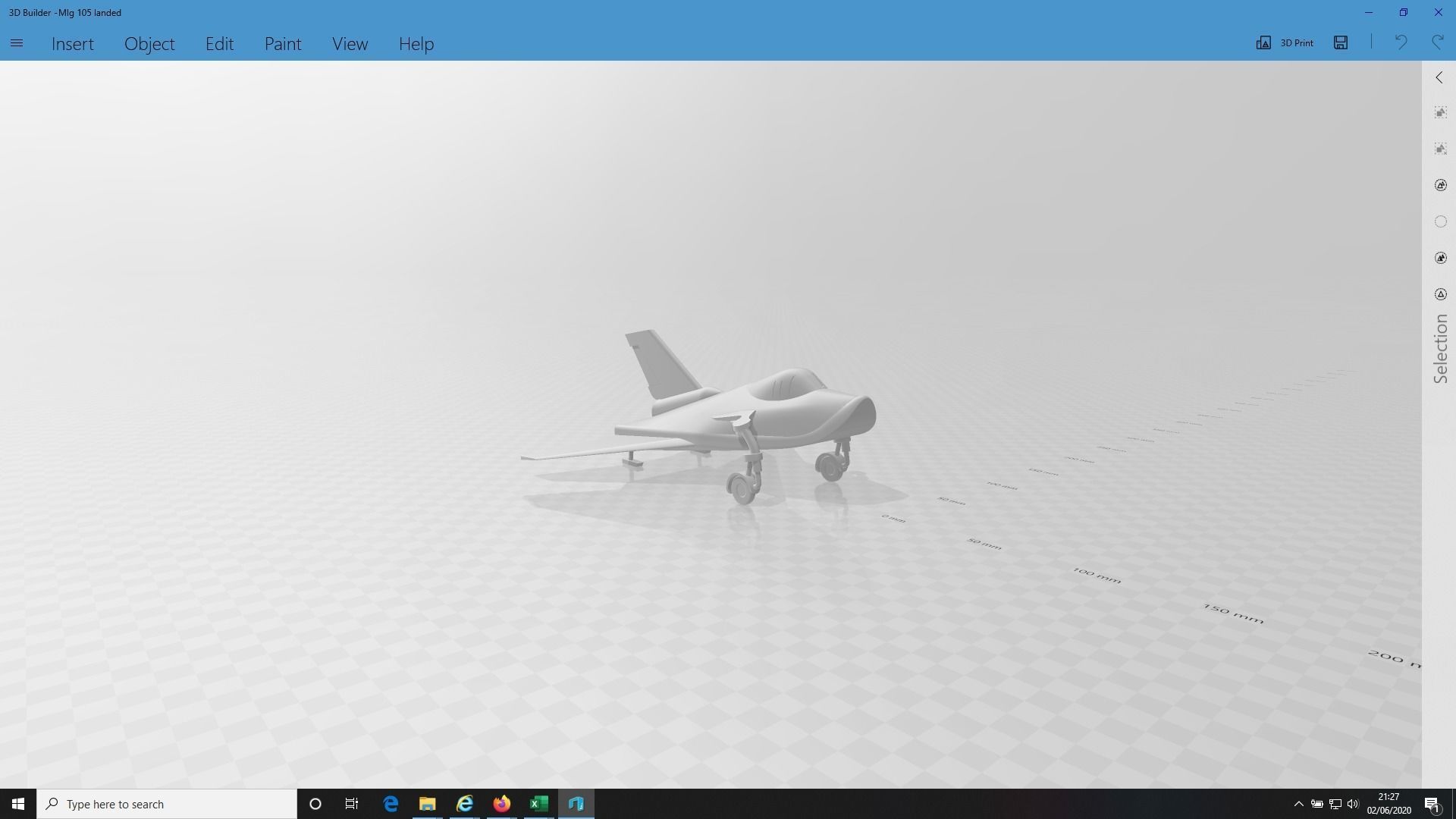 Mig 105 3D print model_5