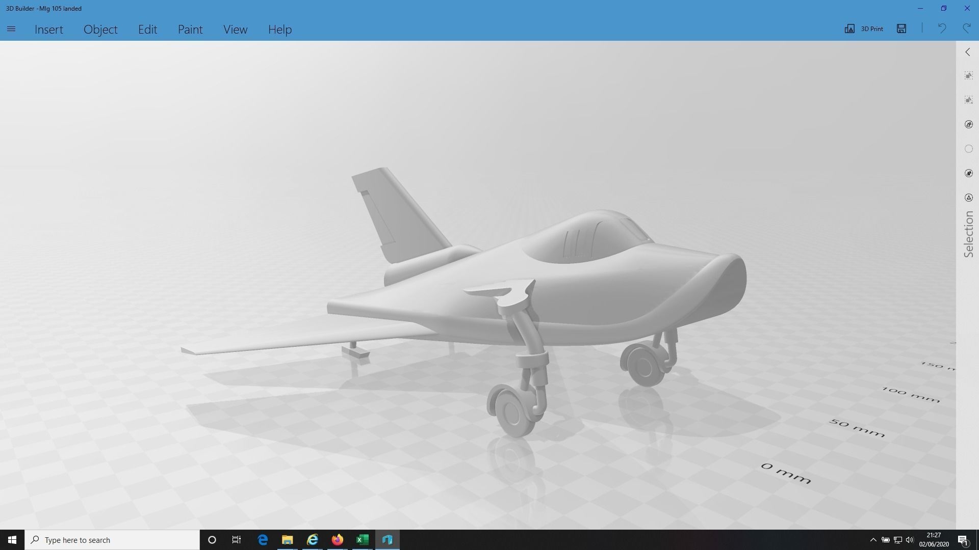 Mig 105 3D print model_6