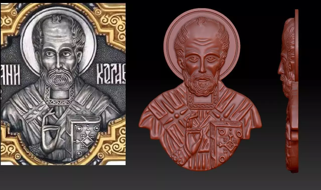 saint nikolaos 3D print model_0