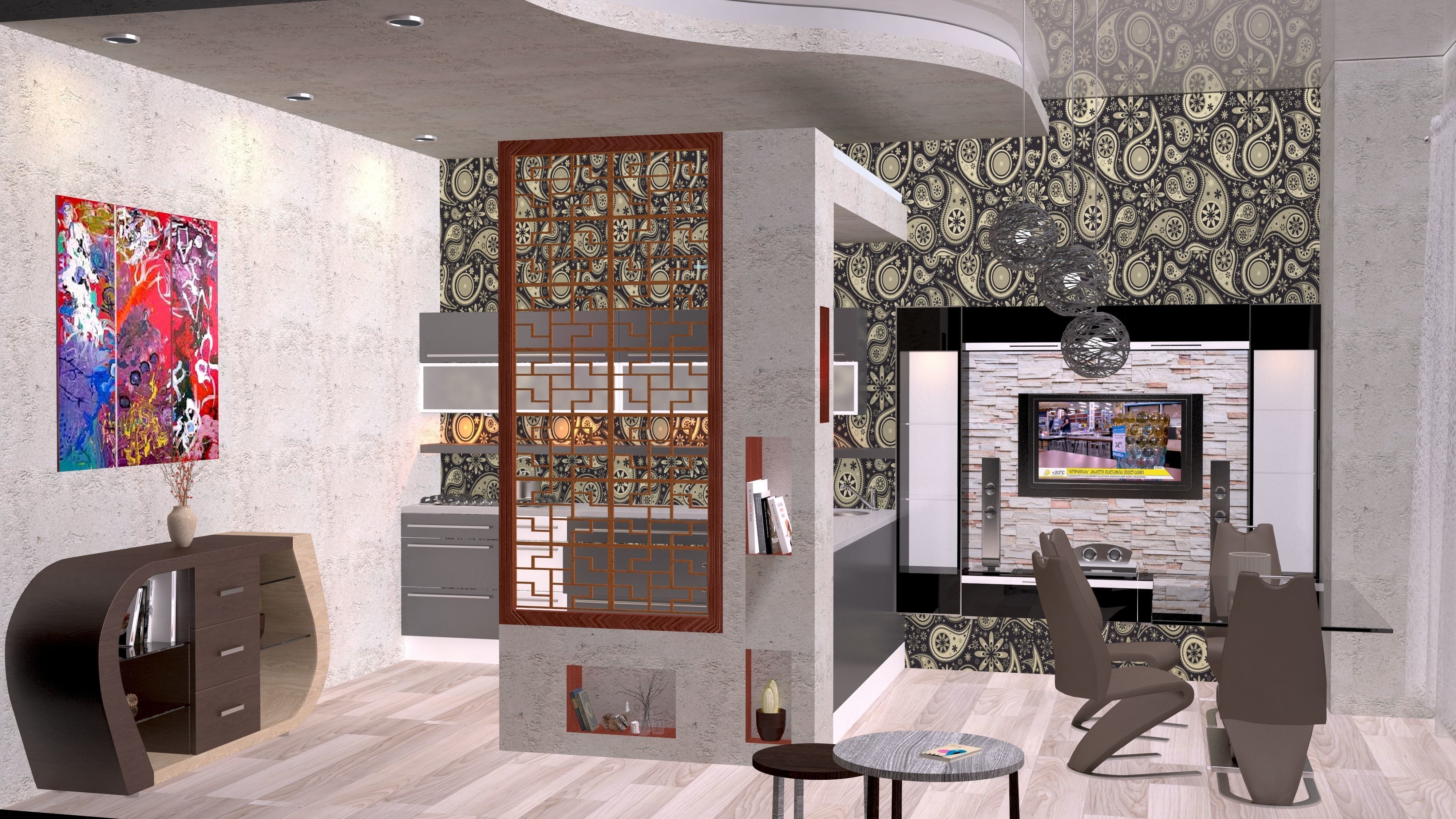 interior design 3D model_1