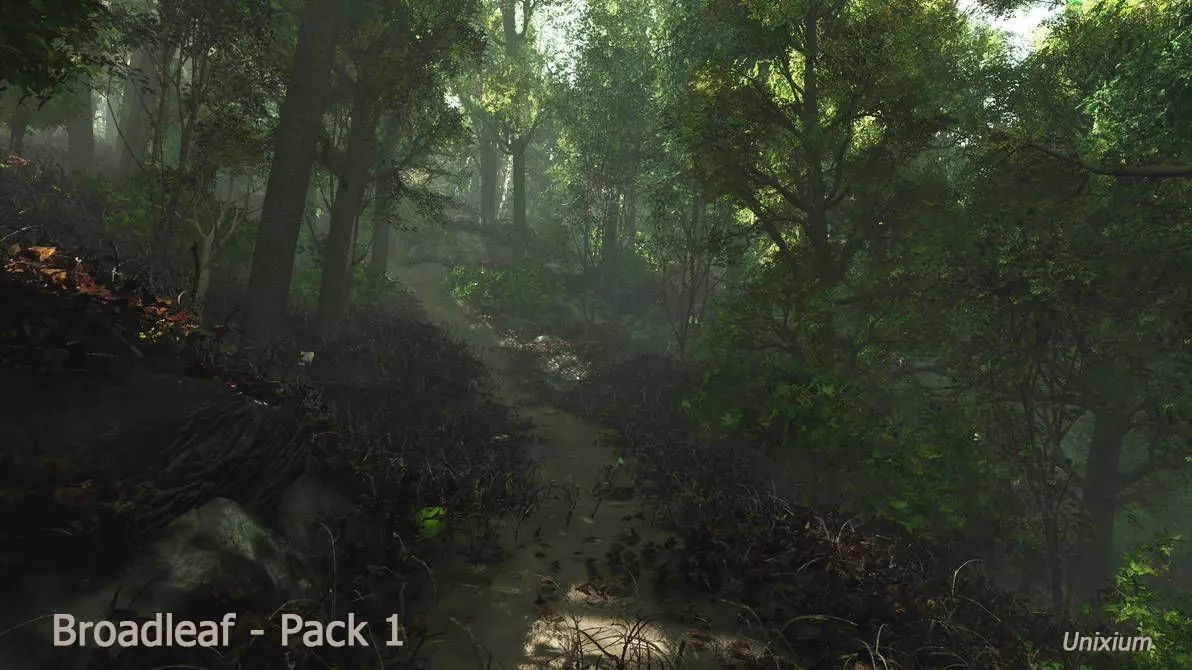 Trees - Pack 1 3D model_0