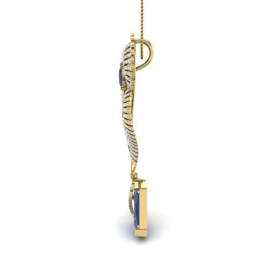 Women pendant 3dm render detail 3D print model 3D print model_4