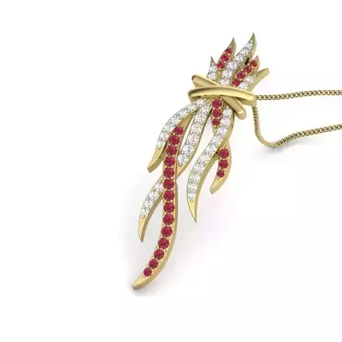 Women pendant 3dm render detail 3D print model