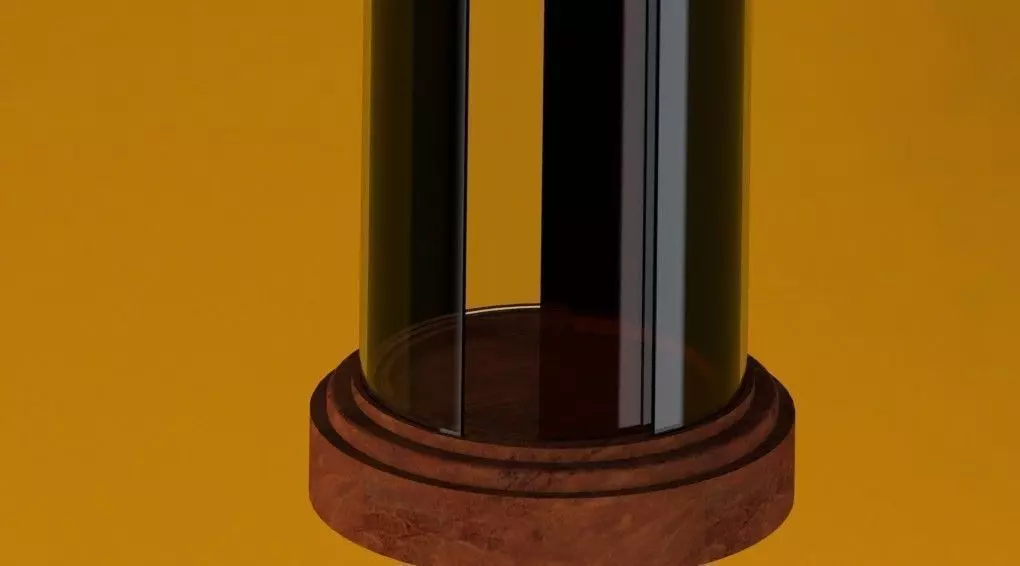 Shower room dark glass Free 3D model
