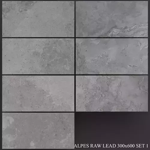 ABK Alpes Raw Lead 300x600 Set 1