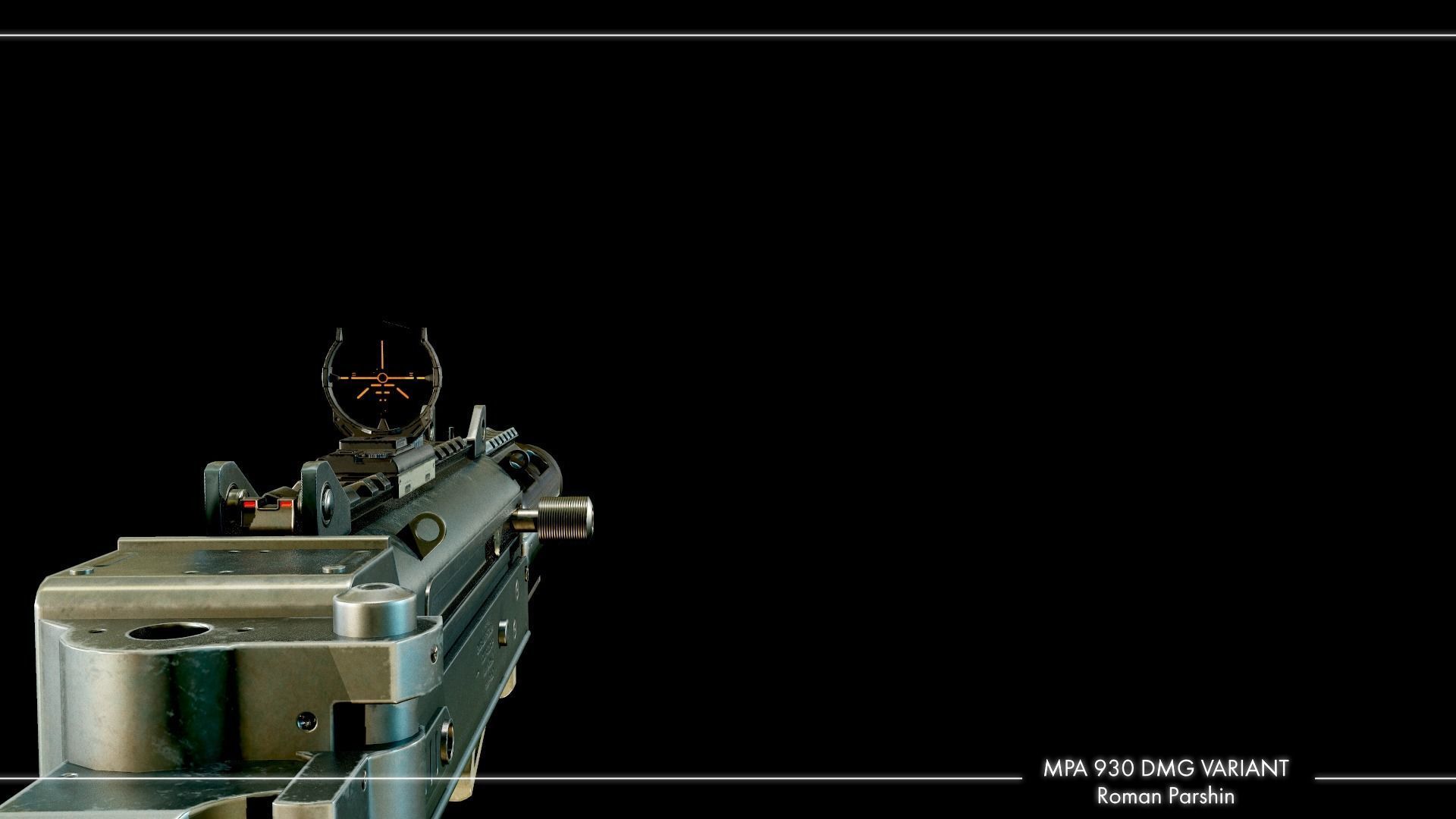 MPA 930 DMG Variant Low-poly 3D model_8