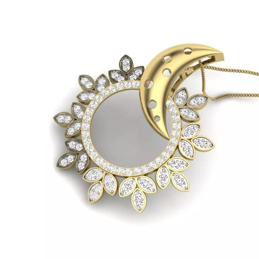 Women pendant 3dm render detail 3D print model 3D print model_0