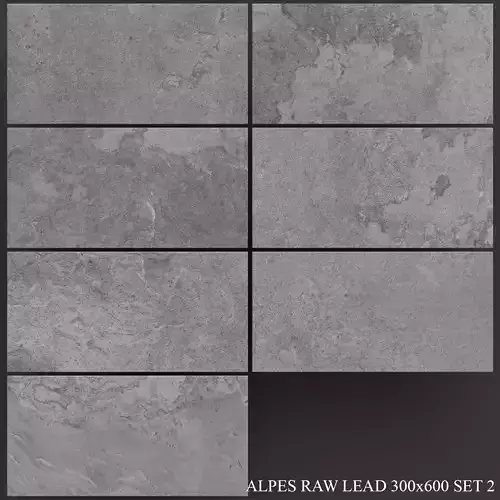 ABK Alpes Raw Lead 300x600 Set 2