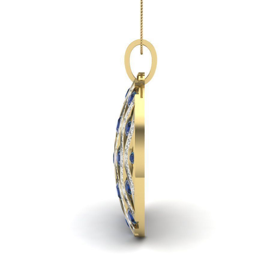 Women pendant 3dm render detail 3D print model 3D print model_4