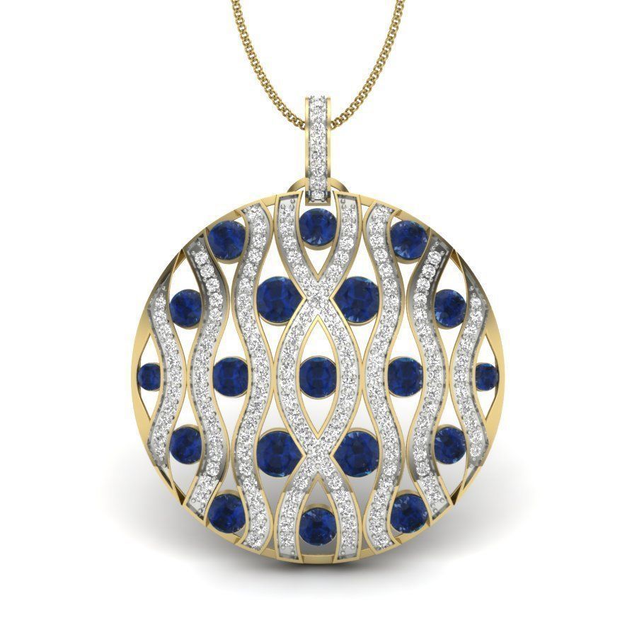 Women pendant 3dm render detail 3D print model 3D print model_5