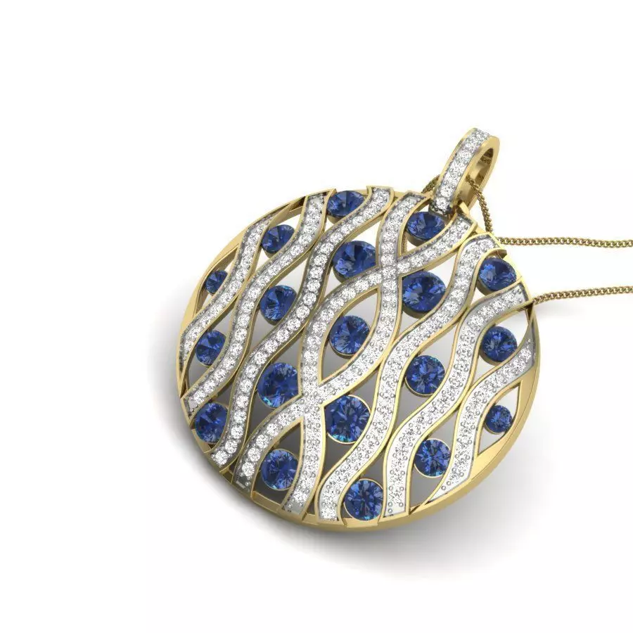 Women pendant 3dm render detail 3D print model 3D print model_0