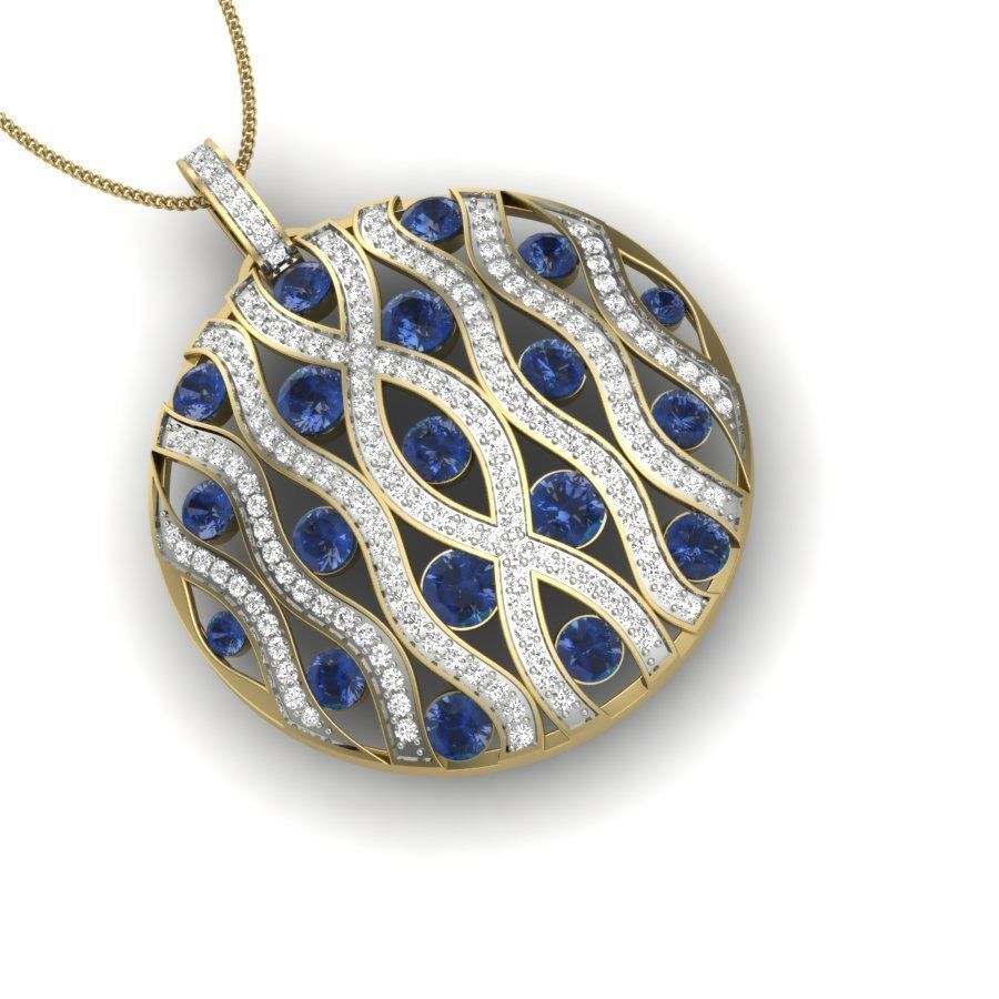 Women pendant 3dm render detail 3D print model 3D print model_3