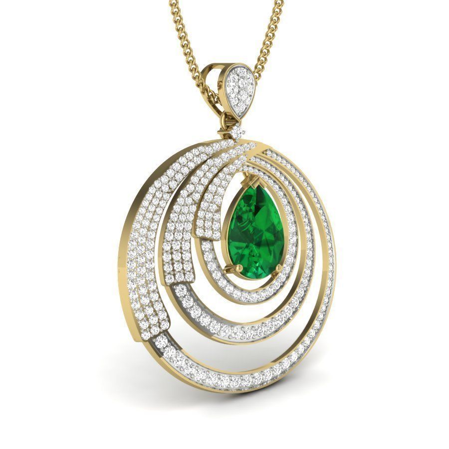 Women pendant 3dm render detail 3D print model 3D print model_2