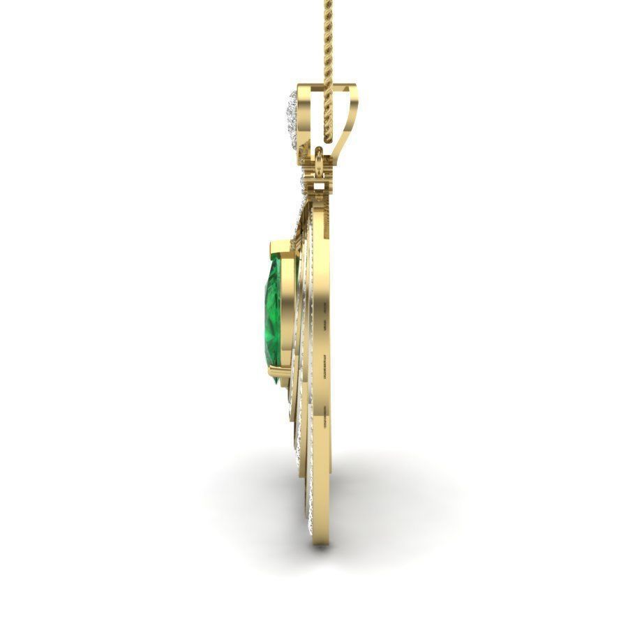 Women pendant 3dm render detail 3D print model 3D print model_4