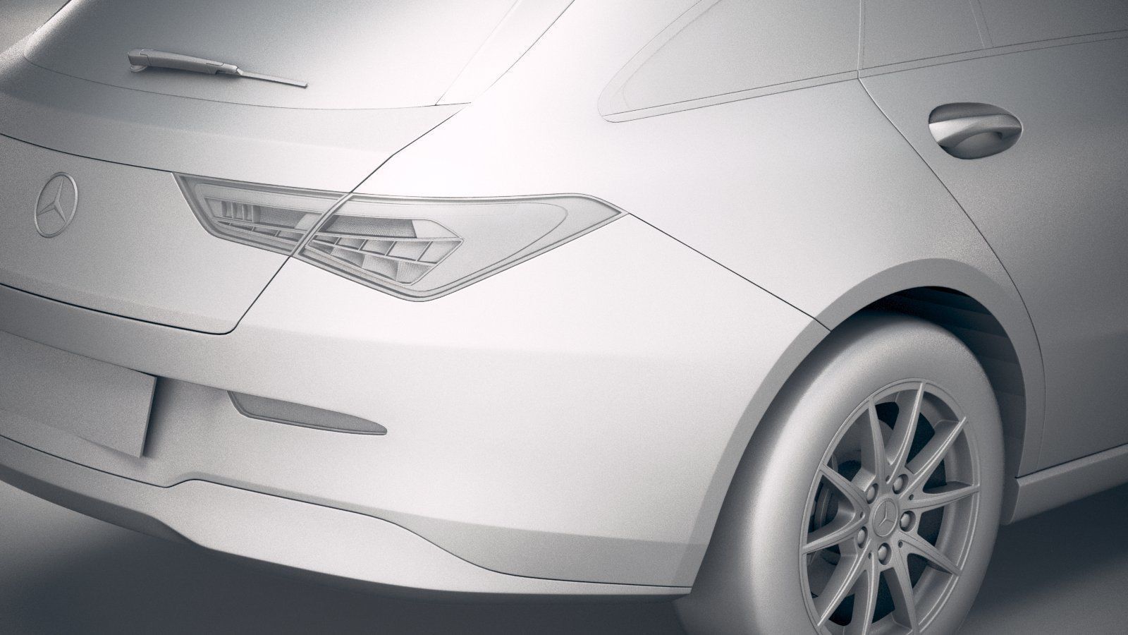 Mercedes-Benz CLA Shooting Brake Basic 2020 3D model_17