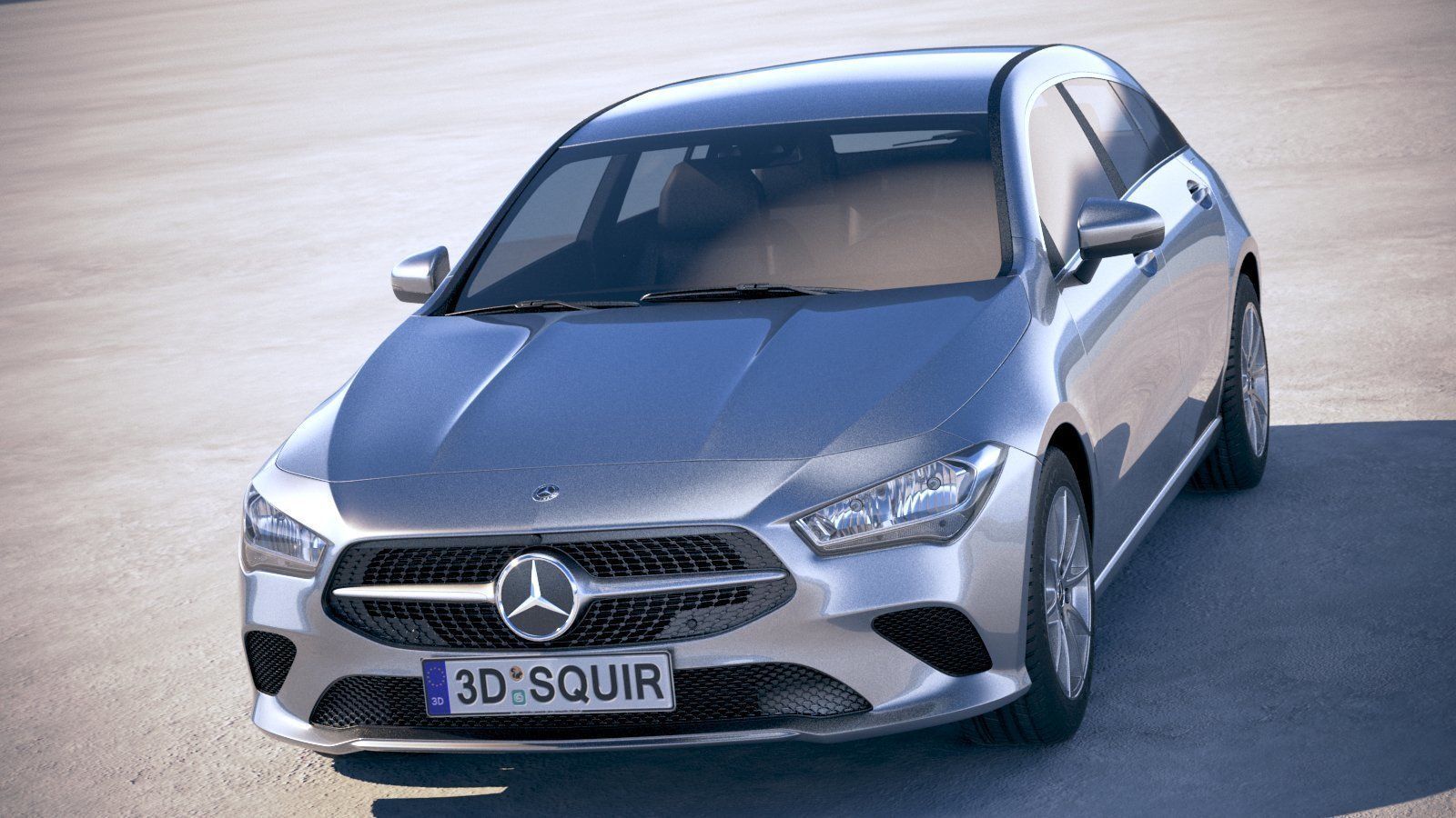 Mercedes-Benz CLA Shooting Brake Basic 2020 3D model_6