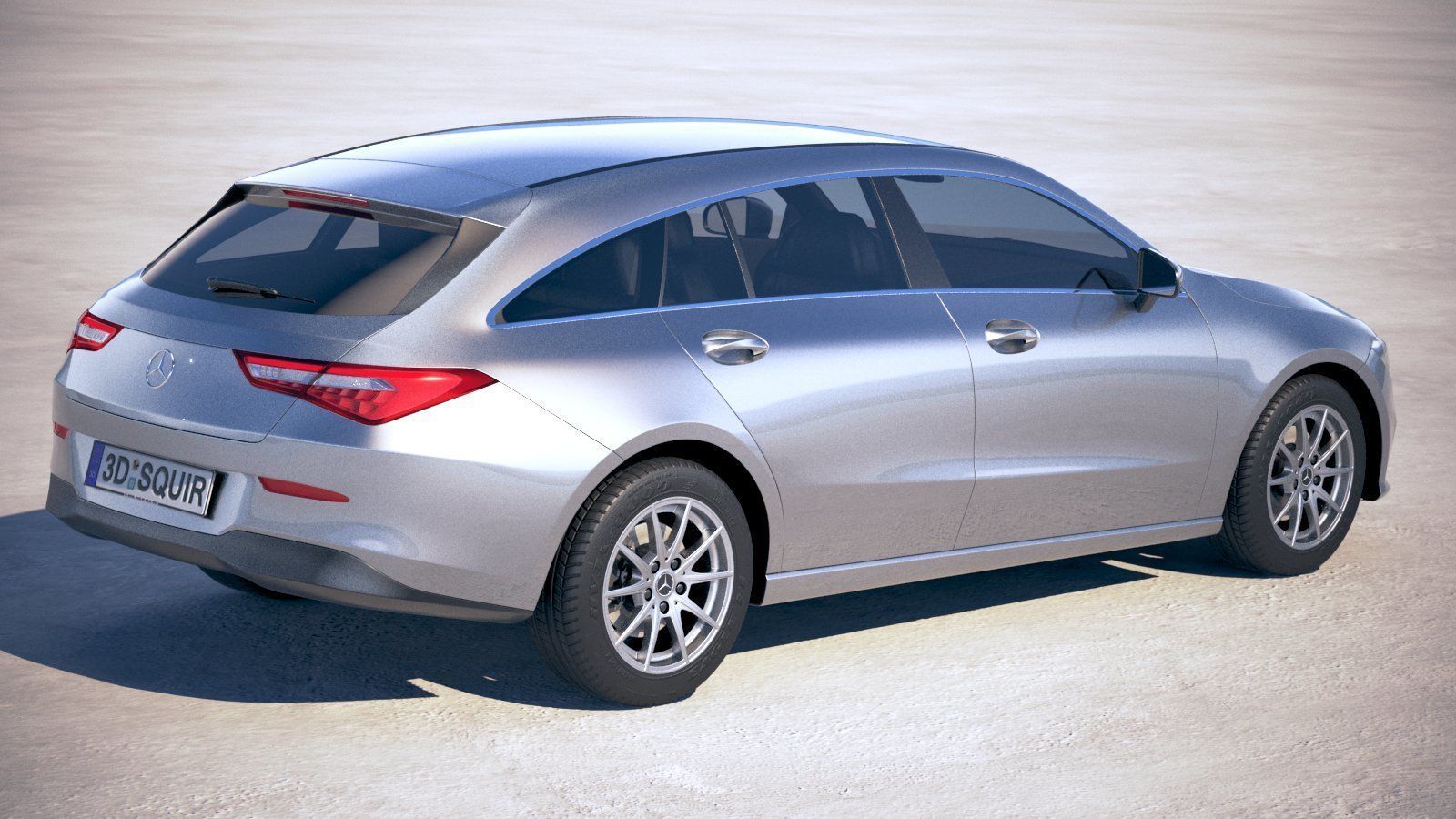 Mercedes-Benz CLA Shooting Brake Basic 2020 3D model_1