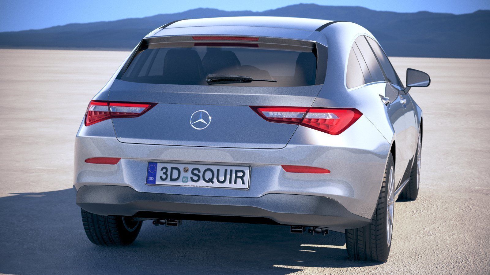 Mercedes-Benz CLA Shooting Brake Basic 2020 3D model_11