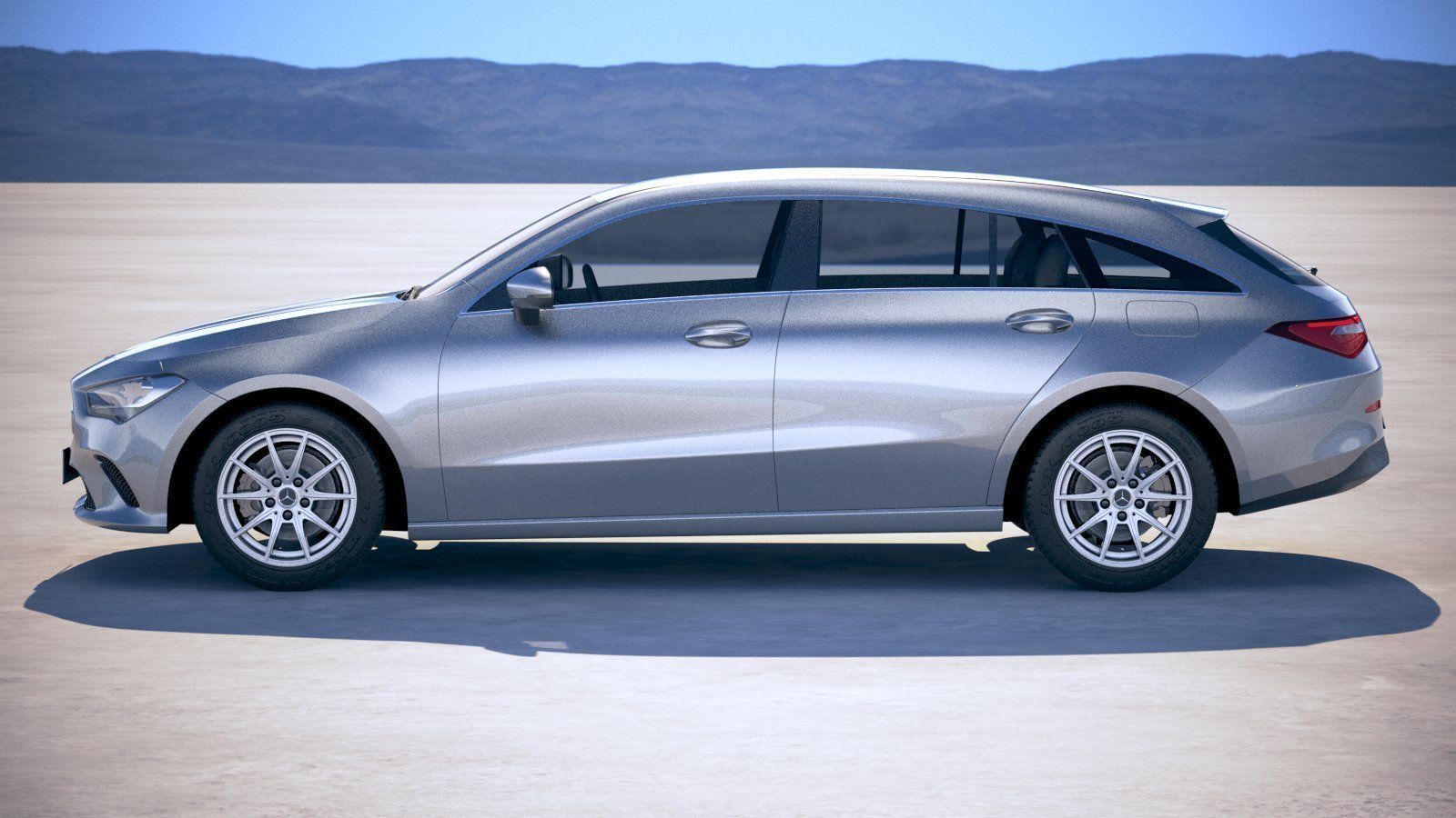 Mercedes-Benz CLA Shooting Brake Basic 2020 3D model_8