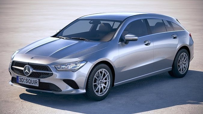 Mercedes-Benz CLA Shooting Brake Basic 2020 3D model