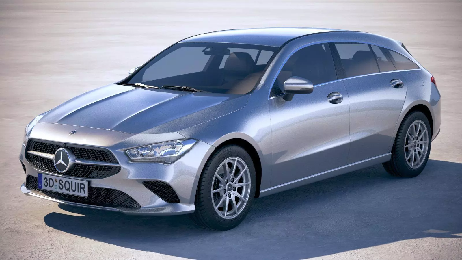 Mercedes-Benz CLA Shooting Brake Basic 2020 3D model_0