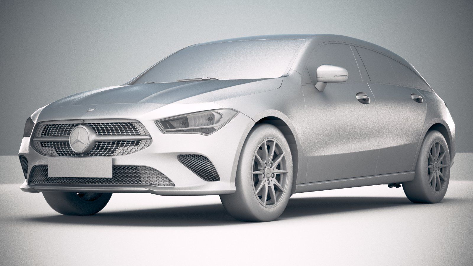 Mercedes-Benz CLA Shooting Brake Basic 2020 3D model_21