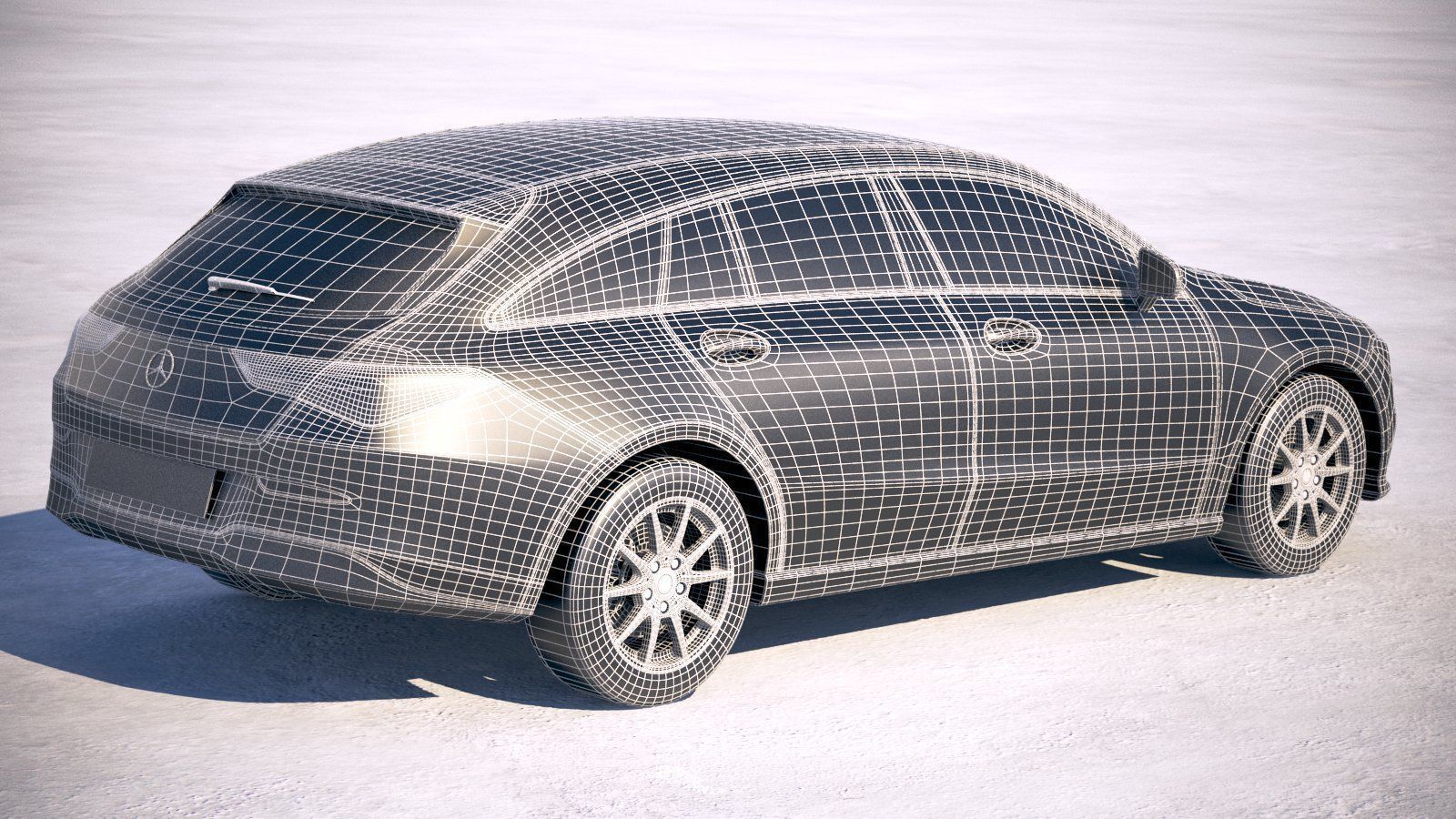 Mercedes-Benz CLA Shooting Brake Basic 2020 3D model_27