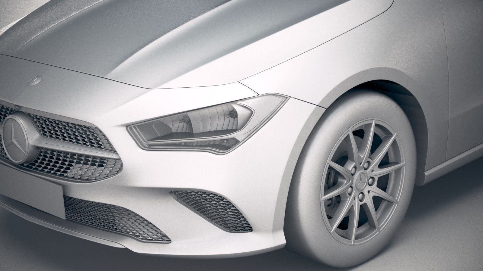 Mercedes-Benz CLA Shooting Brake Basic 2020 3D model_20