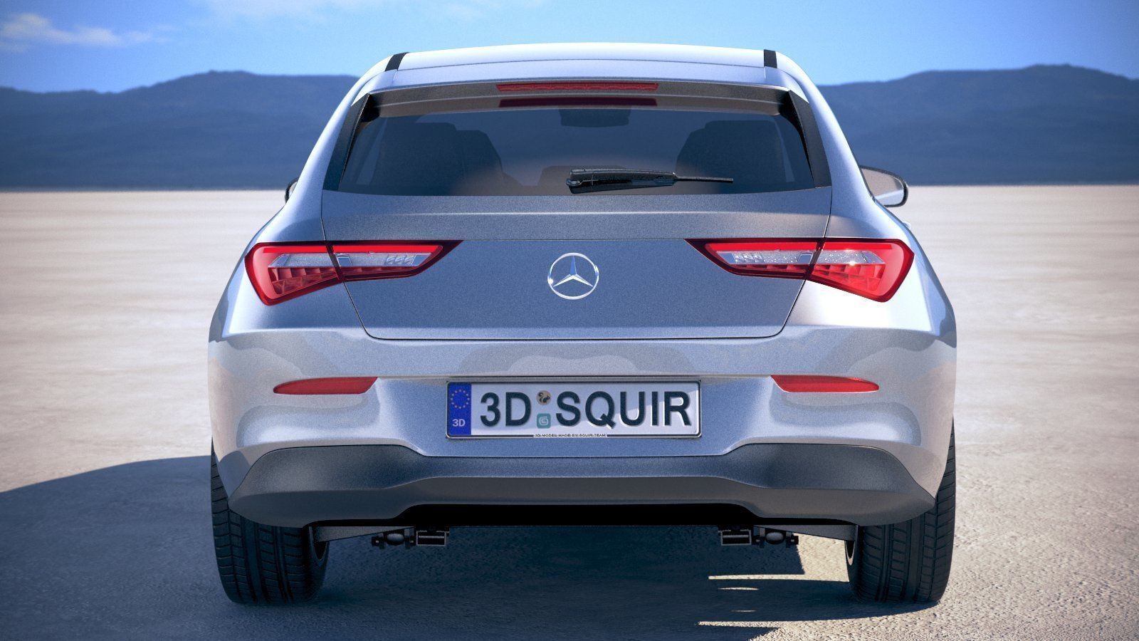 Mercedes-Benz CLA Shooting Brake Basic 2020 3D model_16