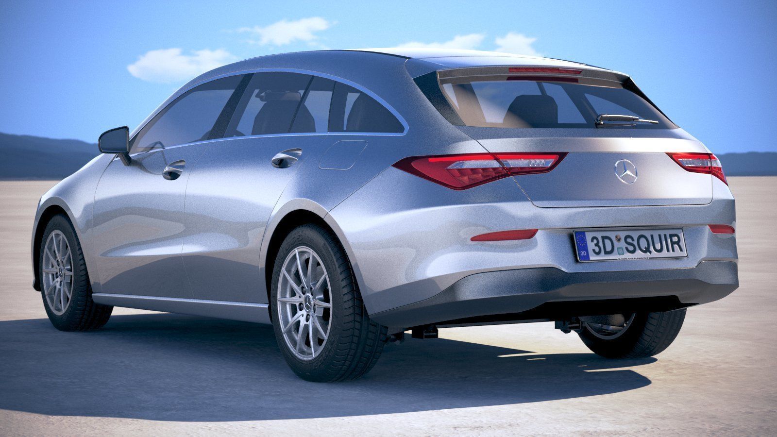 Mercedes-Benz CLA Shooting Brake Basic 2020 3D model_9