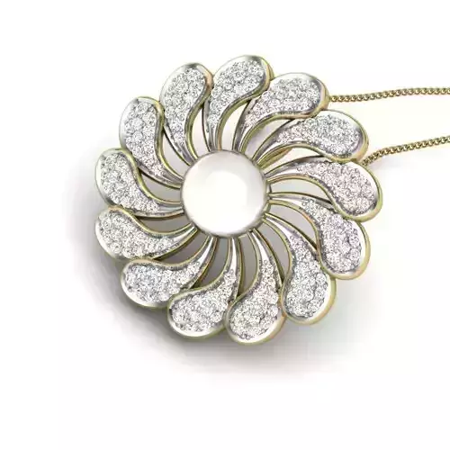 Women pendant 3dm render detail 3D print model