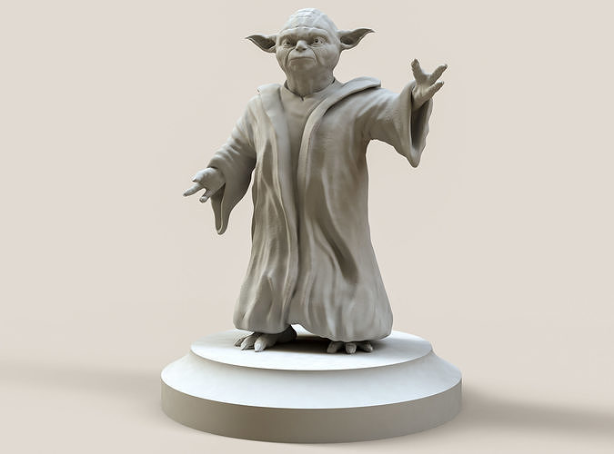 Master Yoda  3D print model