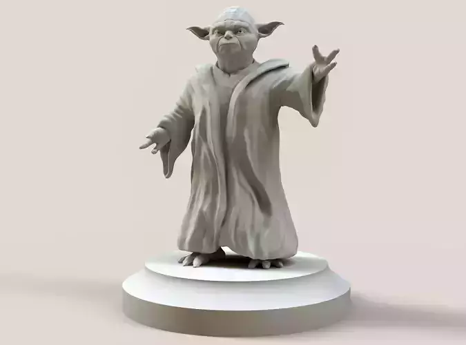 Master Yoda  3D print model
