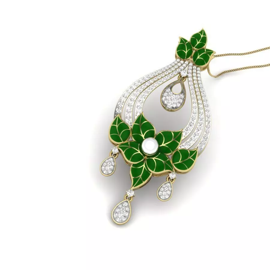 Women pendant 3dm render detail 3D print model 3D print model_0